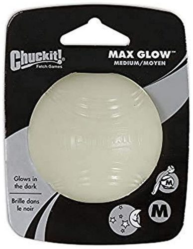 Chuckit Max Glow Ball , M , VILÁGÍTÓS